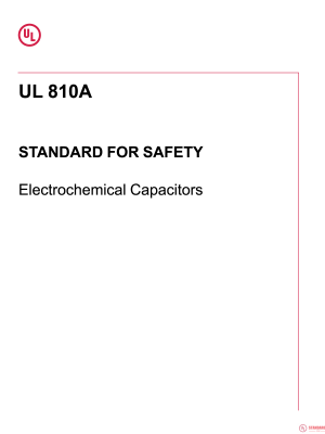 UL 810A PDF UL 810A PDF